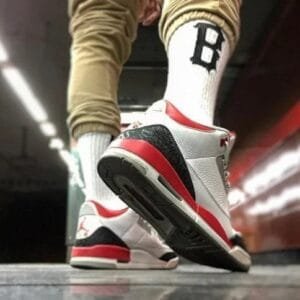 First Copy Air Jordan 3 "Fire Red" Shoes